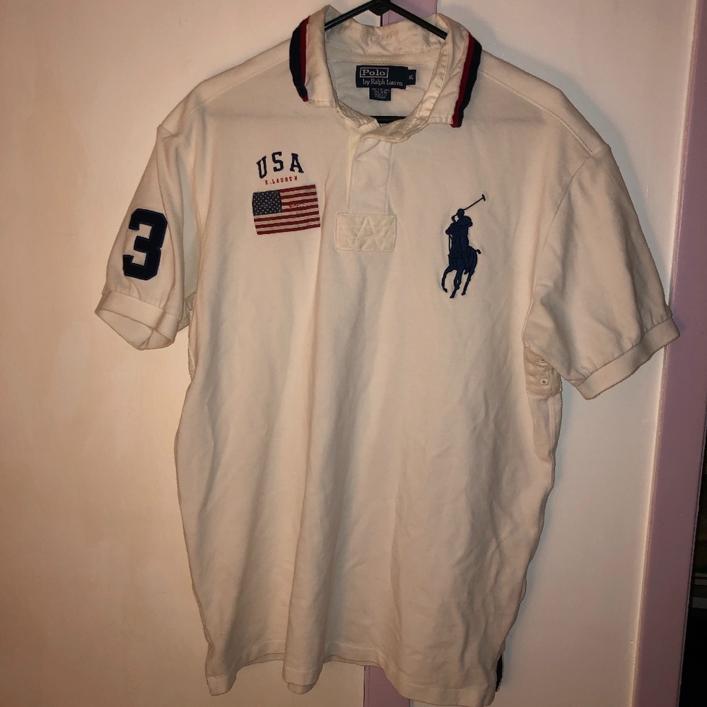 Polo Ralph Lauren Polo Shirt, Mens SizeXL